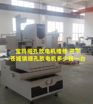 宝玛细孔放电机维修 开平苍城镇细孔放电机多少钱一台